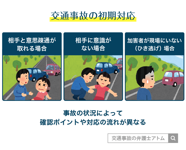 交通事故の初期対応