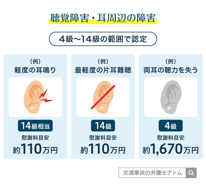聴覚障害・耳周辺の障害